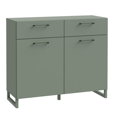 Sali 2 Door  2 Drawer Chest in Sage Green – FTG