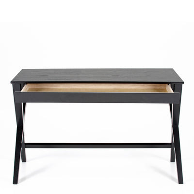 Writex Desk 1 Drawer in Black – FTG, view 3