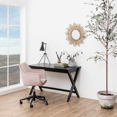 Writex Desk 1 Drawer in Black – FTG, view 4