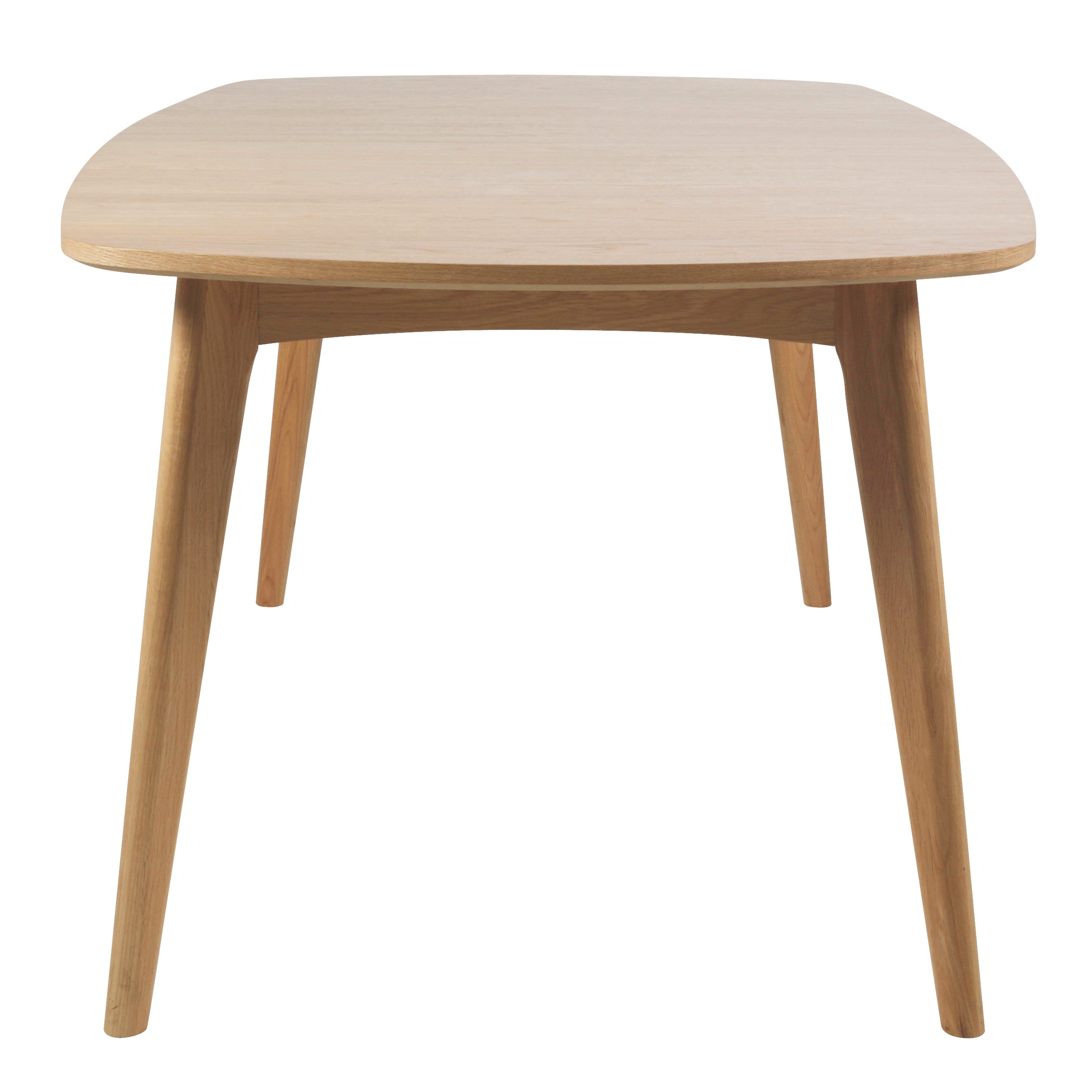 Marte Extending Dining Table in Oak – FTG, view 3