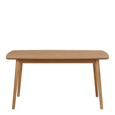 Nagano Rectangular Dining Table in Oak – FTG, view 2
