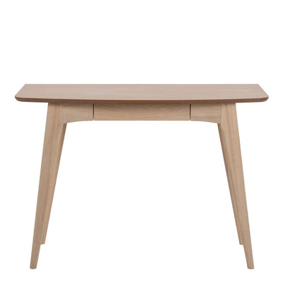Woodstock 1 Drawer Desk in Oak – FTG, view 2