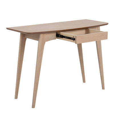 Woodstock 1 Drawer Desk in Oak – FTG, view 4