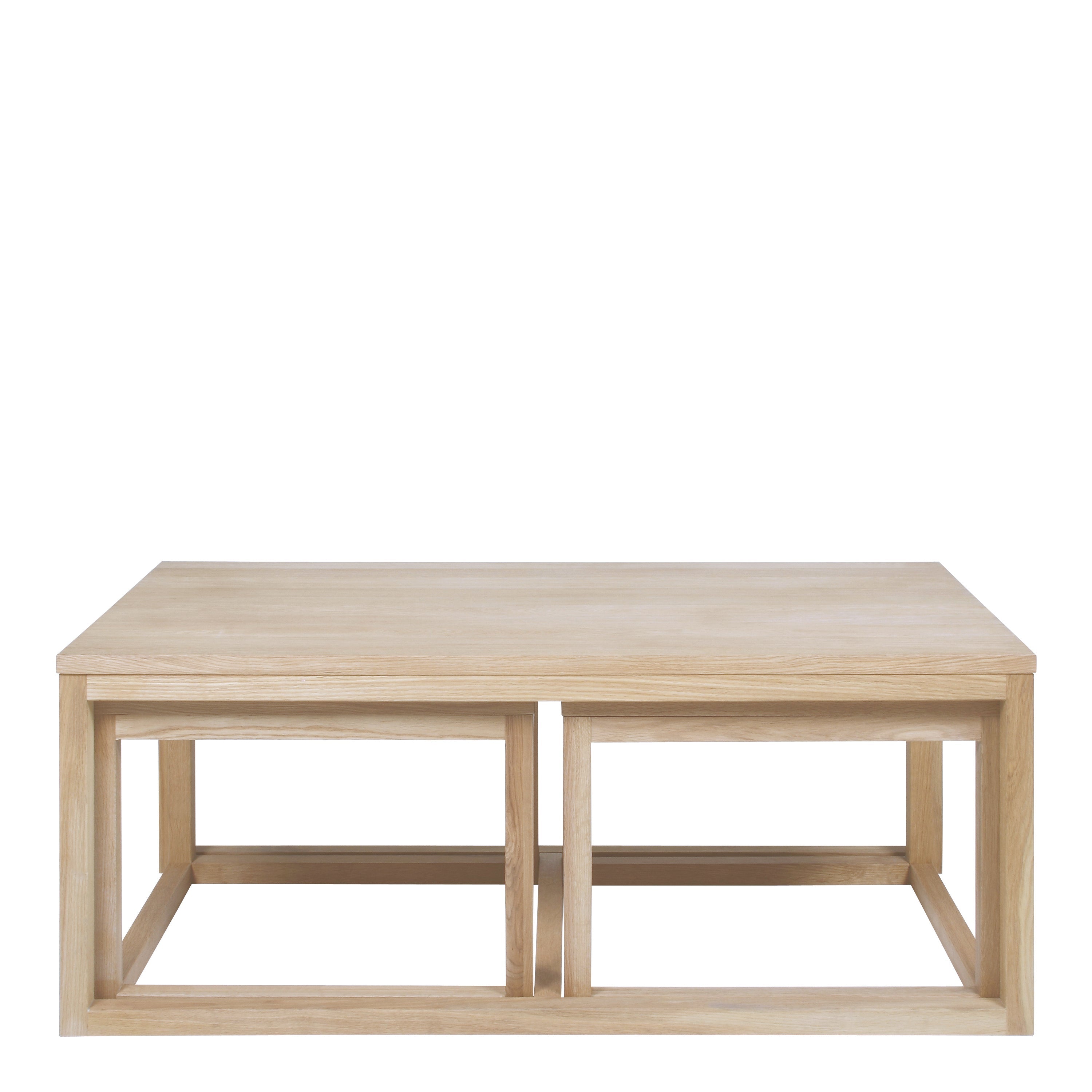 Cornus Coffee Table in Oak Set of 3 – FTG