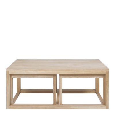 Cornus Coffee Table in Oak Set of 3 – FTG