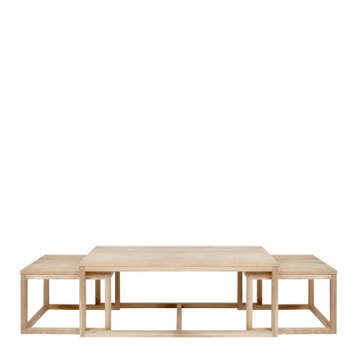 Cornus Coffee Table in Oak Set of 3 – FTG, view 2