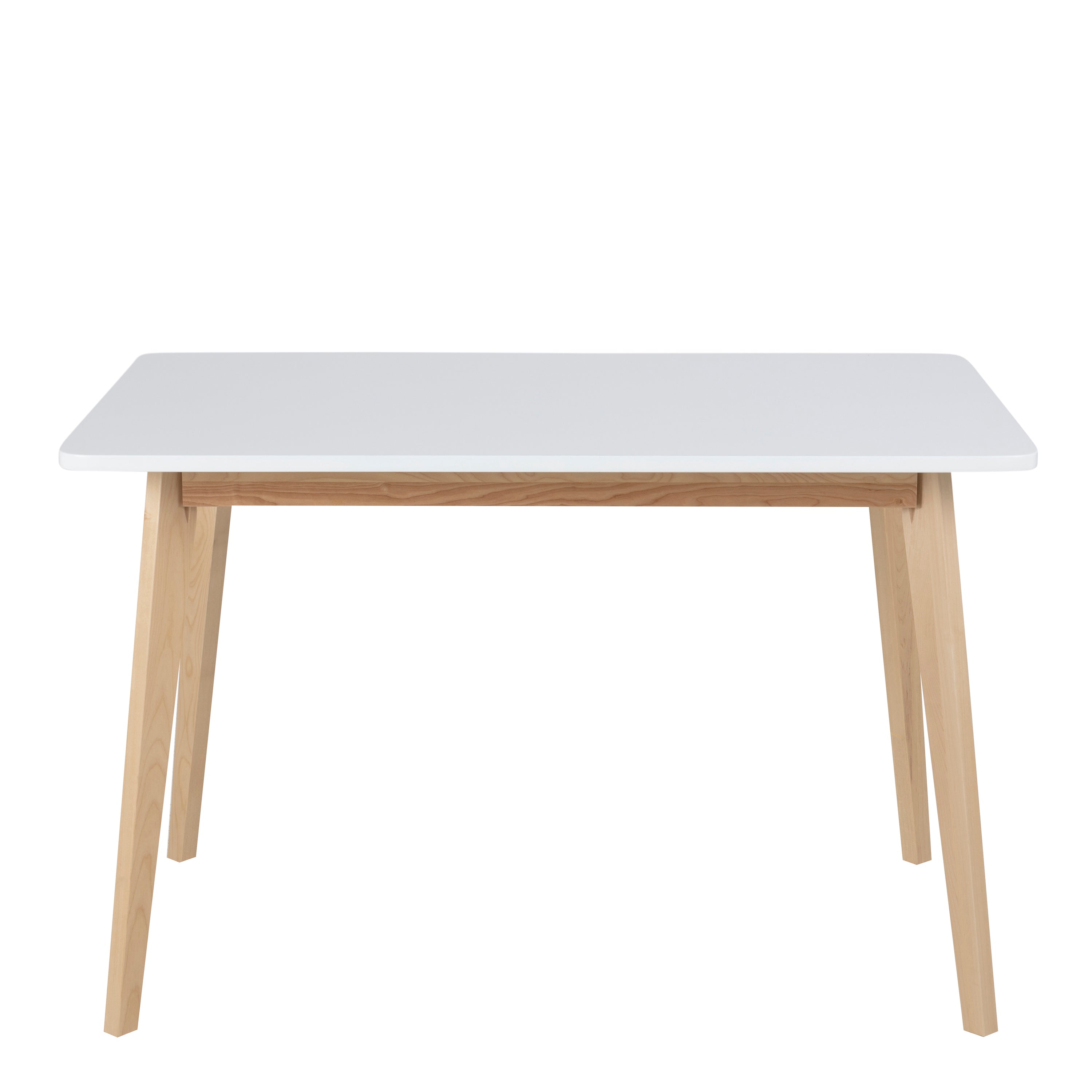 Raven Dining Table in White & Oak – FTG, view 2