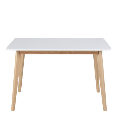 Raven Dining Table in White & Oak – FTG, view 2