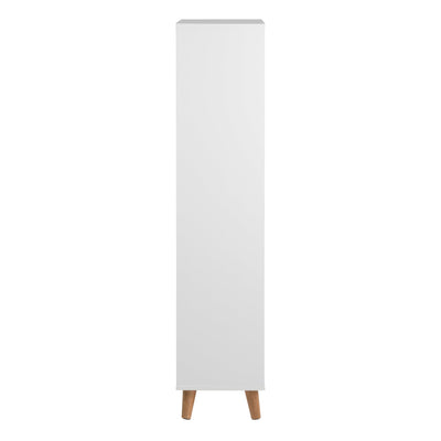Mitra Shoe Cabinet 3 Flip Down Doors in White – FTG, view 3