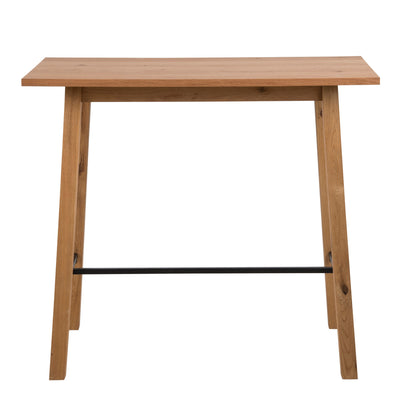 Chara Bar Table in Oak – FTG, view 2