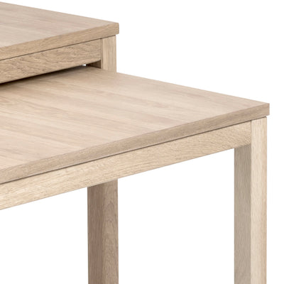 Cornus Coffee Table in White Oak Set of 2 – FTG, view 6
