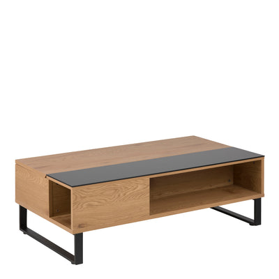 Azalea Lift Up Coffee Table in Black & Oak – FTG