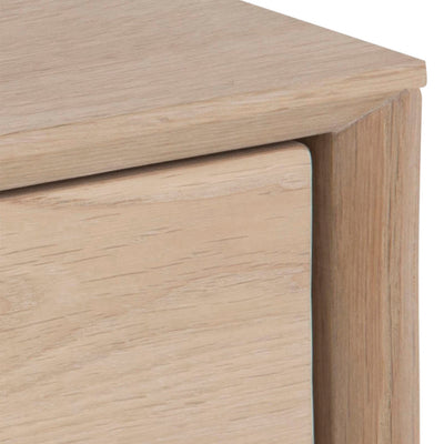 Century 1 Drawer Wall Mounted Bedside Table in Oak – FTG, view 5