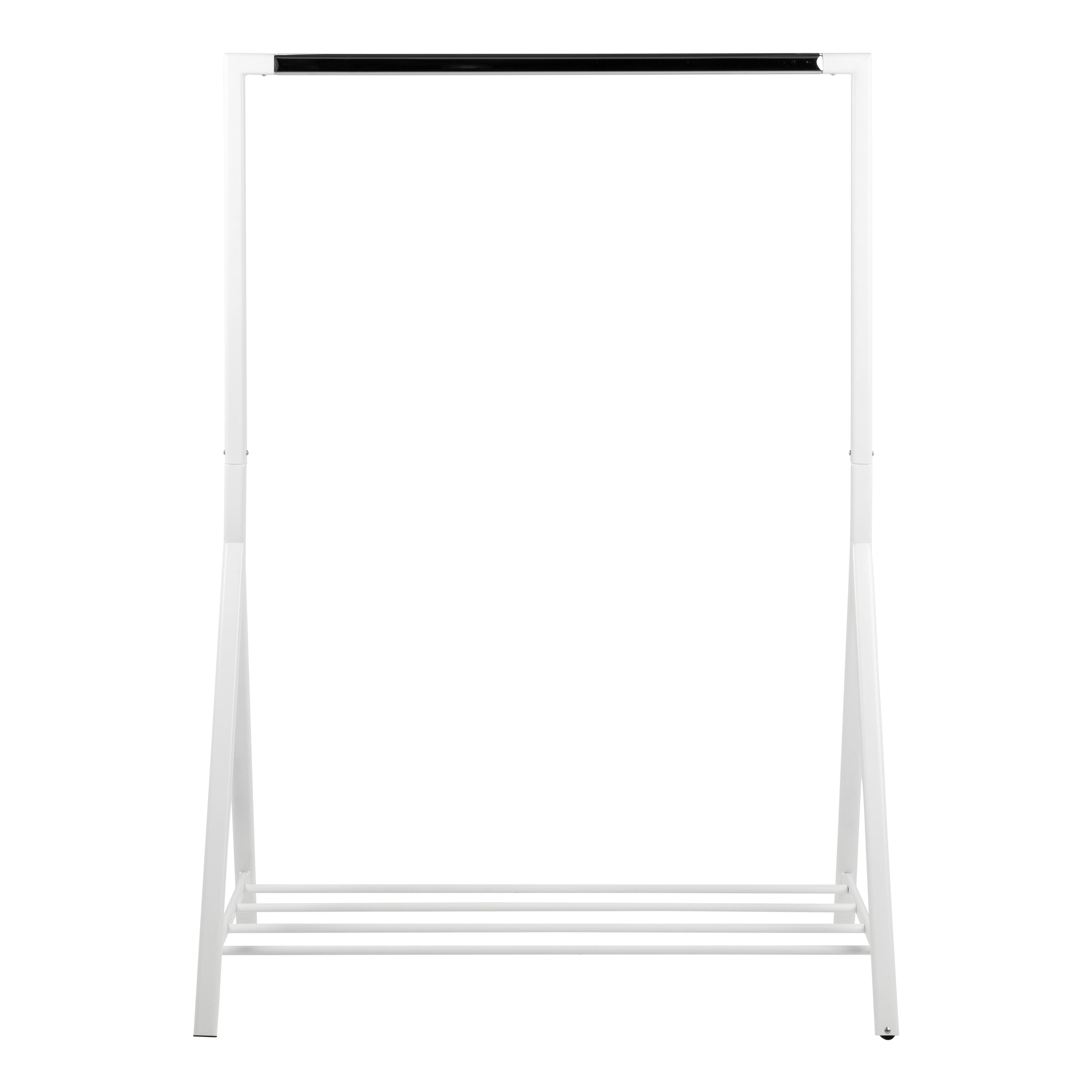 Brent Clothes Rack in White – FTG, view 2