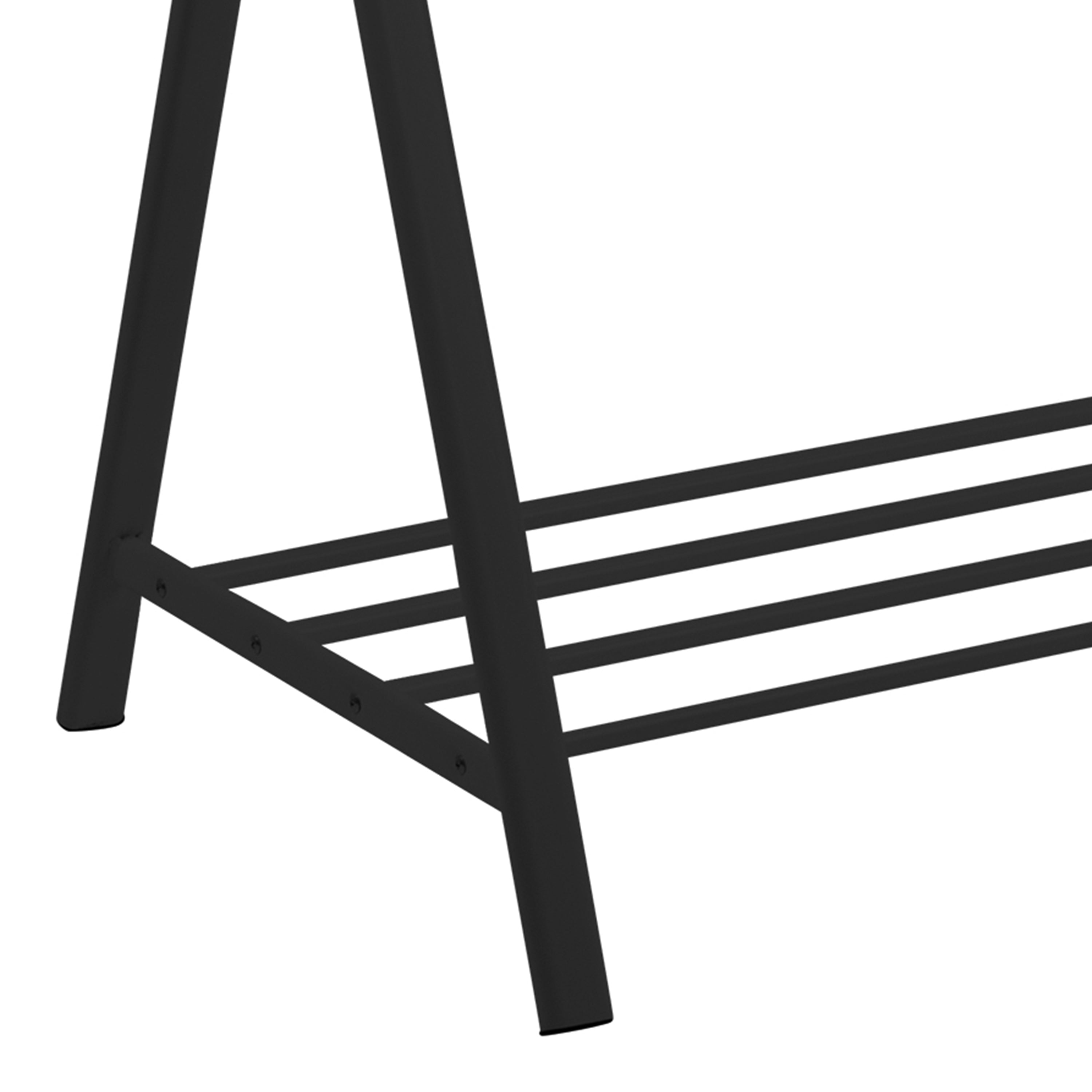 Brent Clothes Rack in Black – FTG, view 7