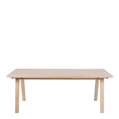 A-Line Rectanglar Dining Table in White Oak – FTG, view 2