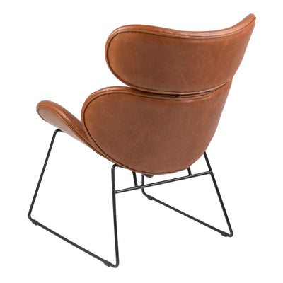 Cazar Lounge Chair in Brown – FTG, view 3