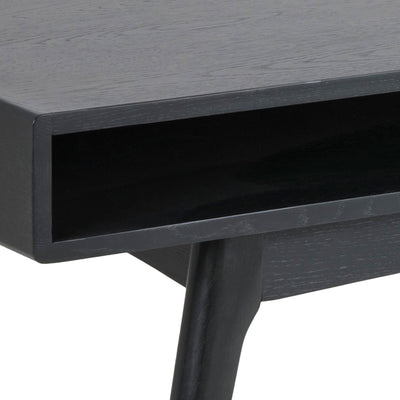 Marte Coffee Table with Open Shelf in Black – FTG, view 5