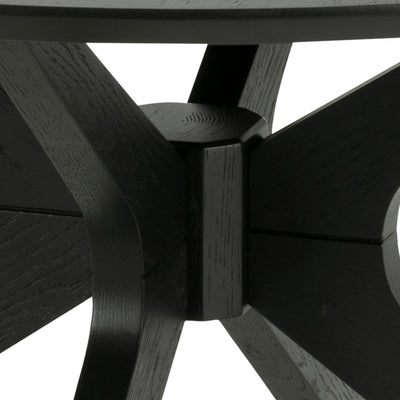 I_Duncan Round Coffee Tablein Black 80x45cm – FTG, view 8