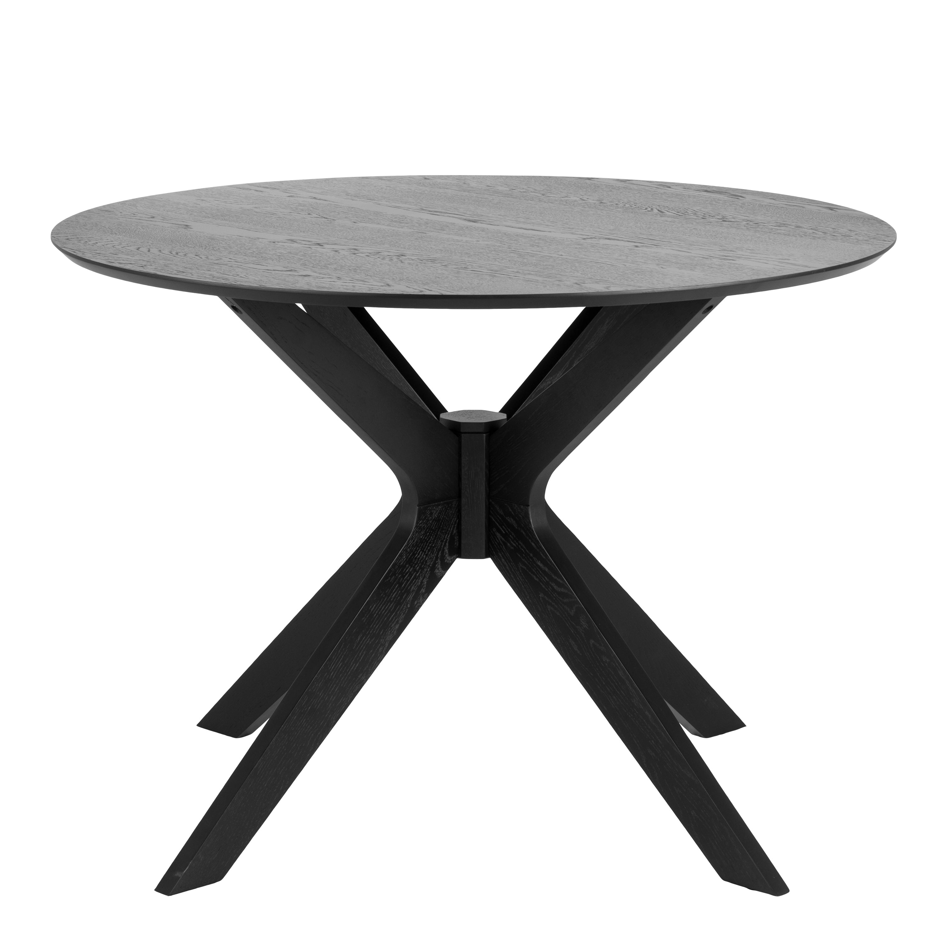 I_Duncan Round Coffee Tablein Black 105x75cm – FTG, view 2