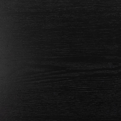 Seaford Wide Black Metal Bookcase with 4 Black Oak Shelves – FTG, view 9