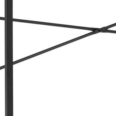 Seaford Office Desk in Wild Oak & Black