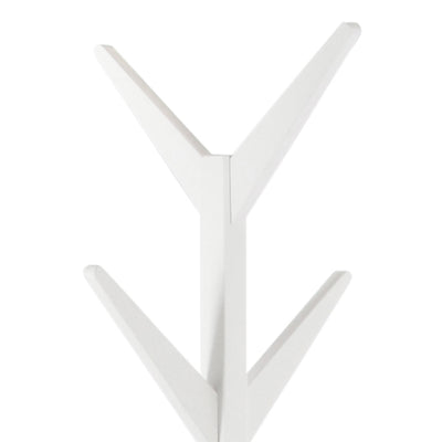 Ascot Coat Hanger in White – FTG, view 3