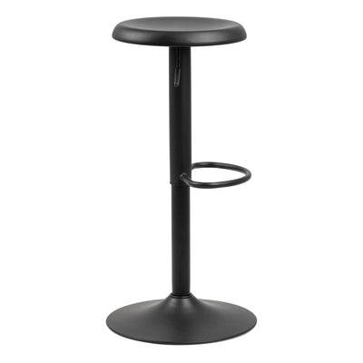 Finch Black Bar Stool without Back Set of 2 – FTG, view 3