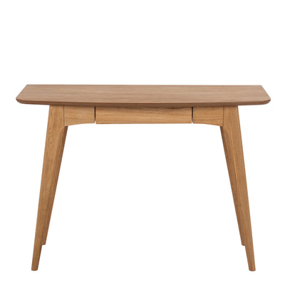 Woodstock Office Desk in Oak – FTG, view 2