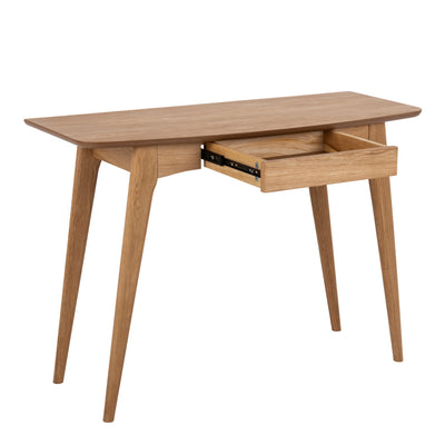 Woodstock Office Desk in Oak – FTG, view 4