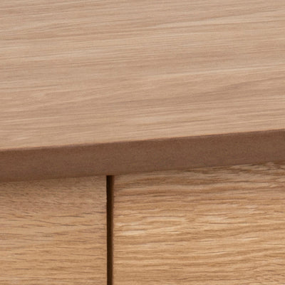 Woodstock Office Desk in Oak – FTG, view 7