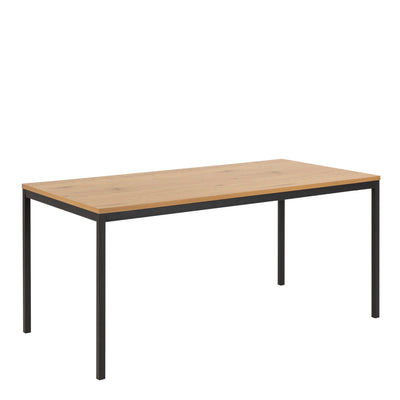 Seaford Dining Table in Black & Oak – FTG