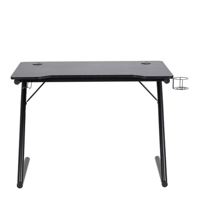 Trooper Gaming Desk in Black – FTG, view 2