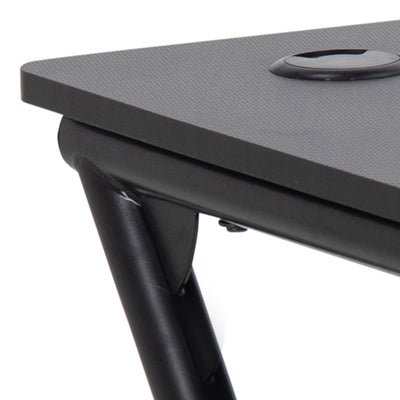 Trooper Gaming Desk in Black – FTG, view 5