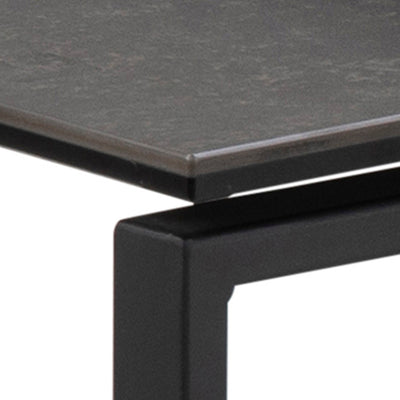 Katrine Ceramic Nest of Tables in Black Set of 3 – FTG, view 5