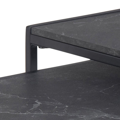 Infinity Nest of Tables in Black Matt Set of 2 – FTG, view 8
