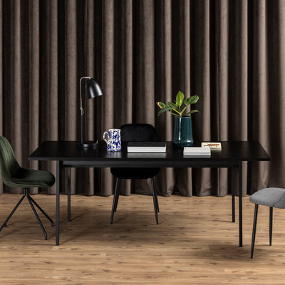 Angus Dining Table in Black – FTG, view 4