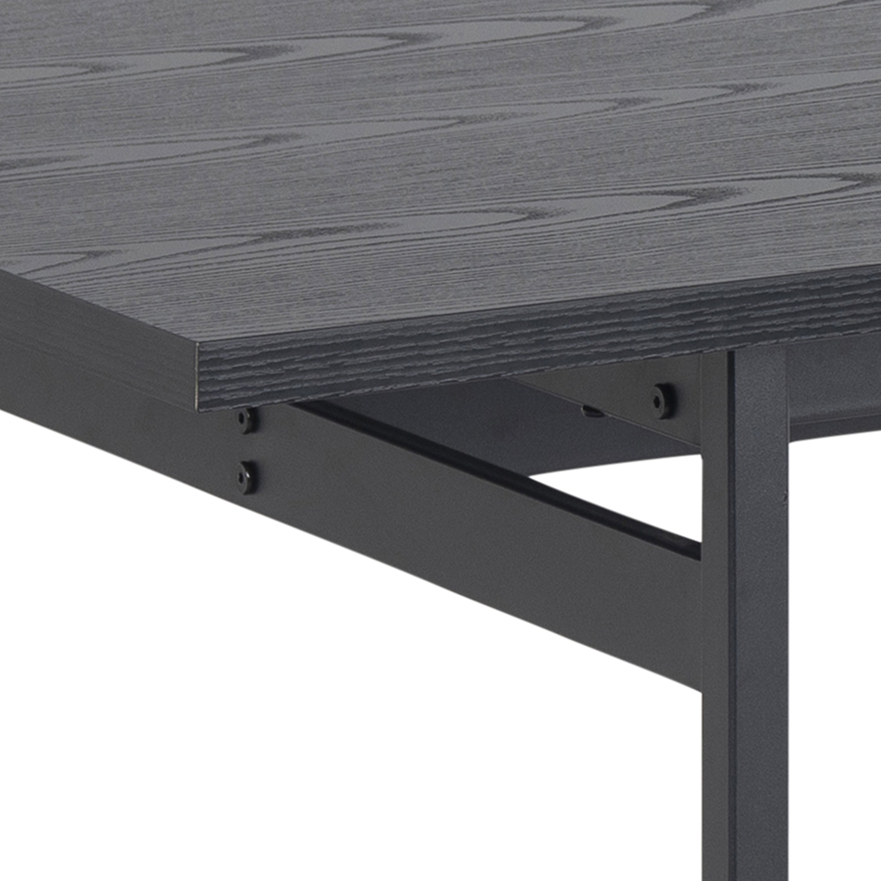 Angus Dining Table in Black – FTG, view 7