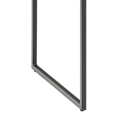 Seaford 1 Drawer Office Desk in Ash Black – FTG, view 9