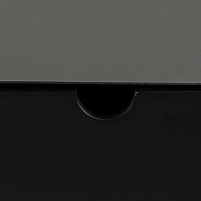 Joliet 1 Drawer Wallmounted Bedside Table in Matt Black – FTG, view 12
