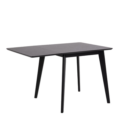 Roxby Extending Dining Table 80-120cm in Black – FTG, view 4