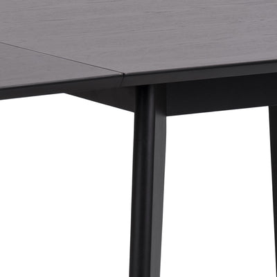 Roxby Extending Dining Table 80-120cm in Black – FTG, view 9