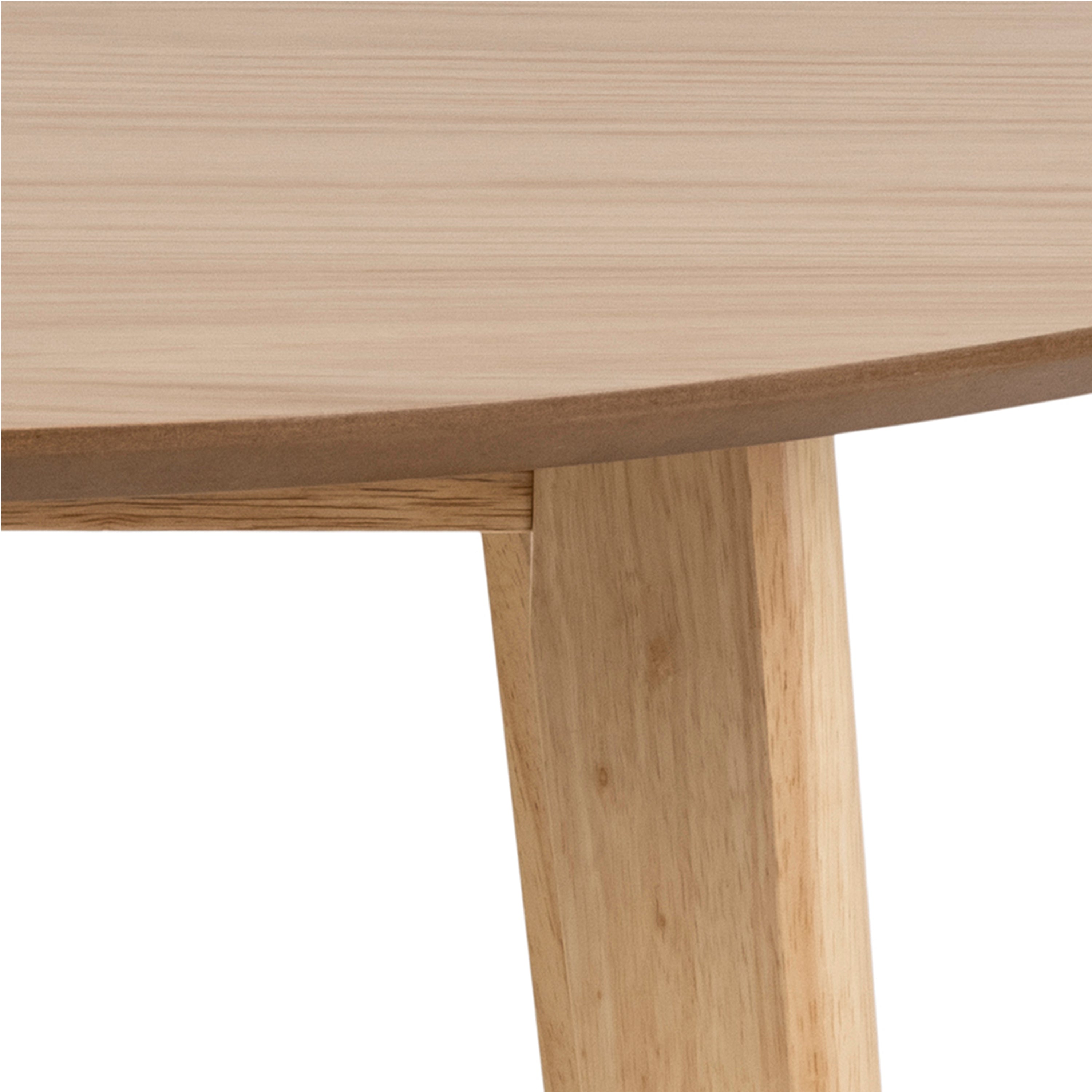 Roxby Round Dining Table in Oak 105x76cm – FTG, view 6