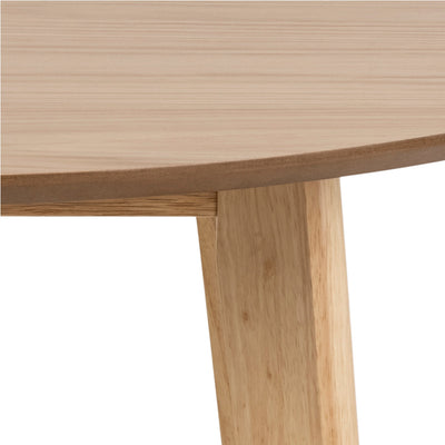 Roxby Round Dining Table in Oak 105x76cm – FTG, view 6