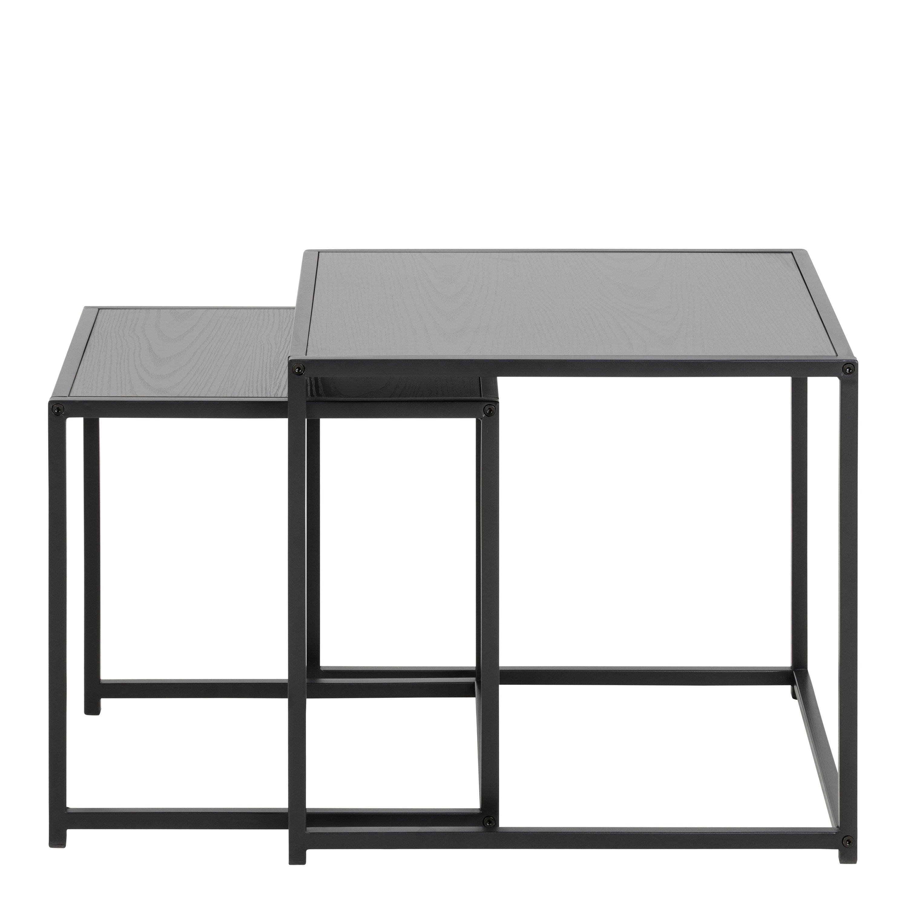 Seaford Nest of Tables in Ash Black – FTG, view 2