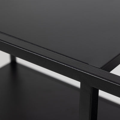 Newcastle Serving Trolley in Matt Black – FTG, view 10