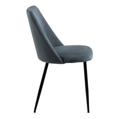 Ines Dining Chair in Grey Set of 4 – FTG, view 3