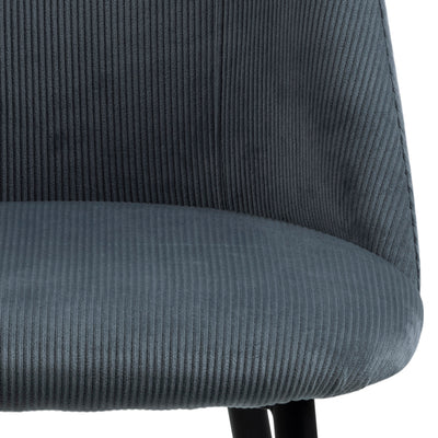 Ines Dining Chair in Grey Set of 4 – FTG, view 8