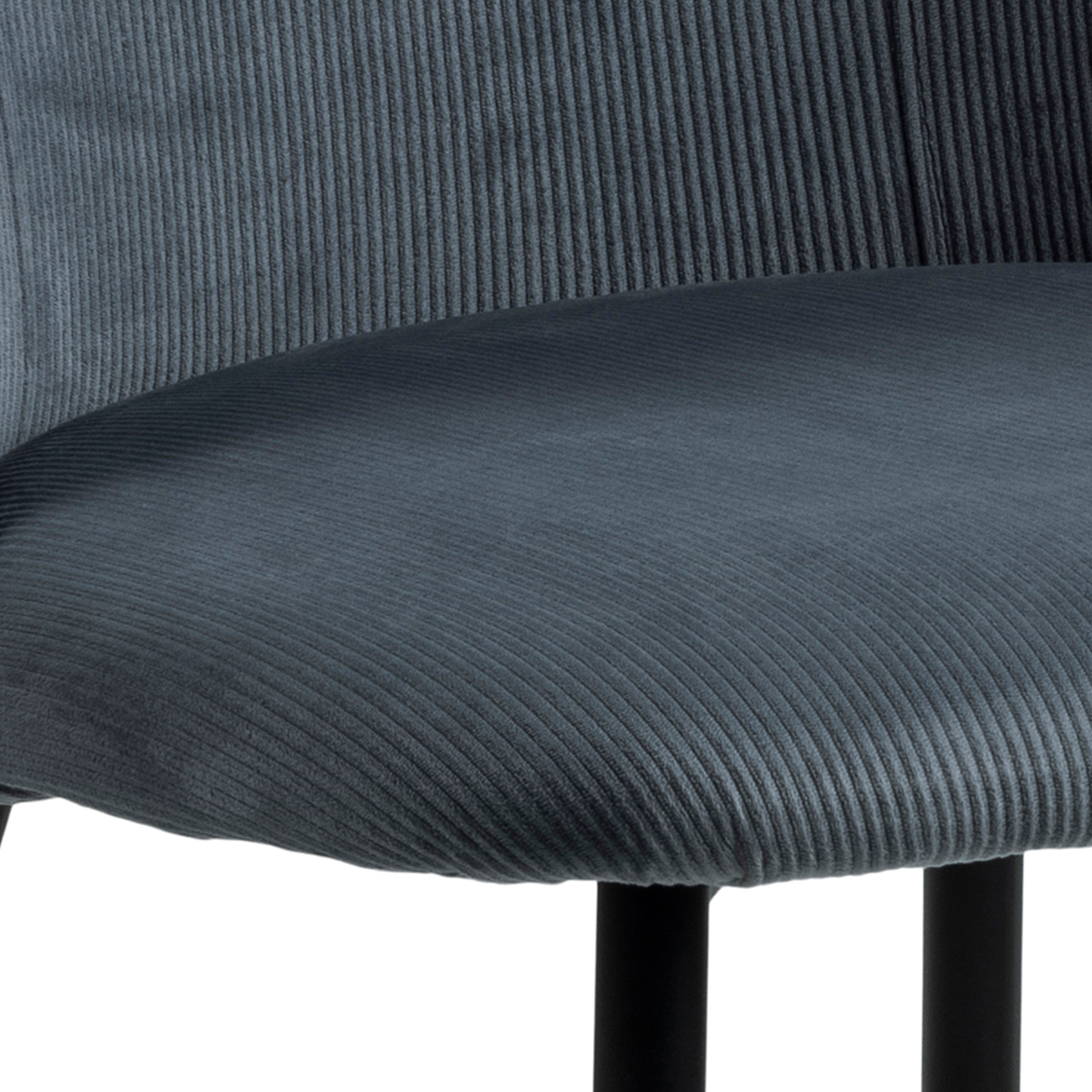 Ines Dining Chair in Grey Set of 4 – FTG, view 9