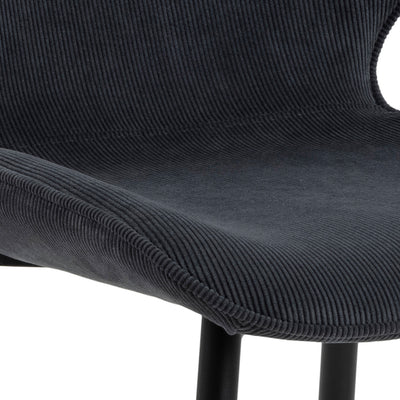 Femke Dining Chair in Anthracite Set of 4 – FTG, view 10